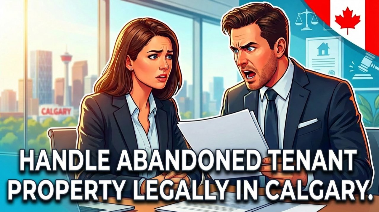 How to Handle Abandoned Tenant Property Legally in Calgary