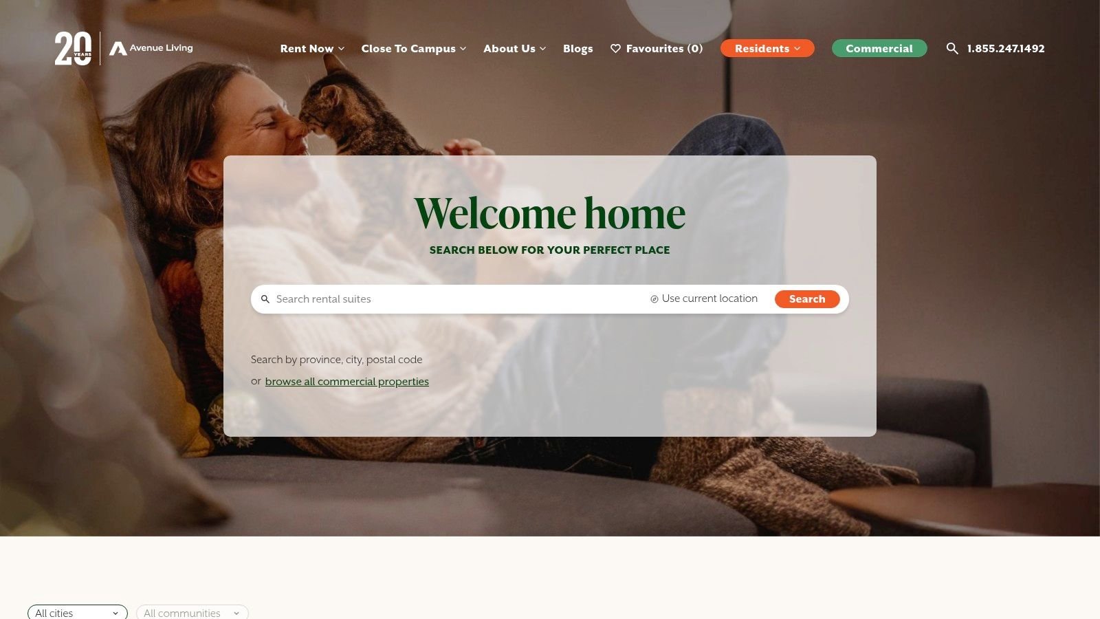 Avenue Living Communities and Liberty Park Apartments and Townhomes in South Red Deer and Gasoline Alley