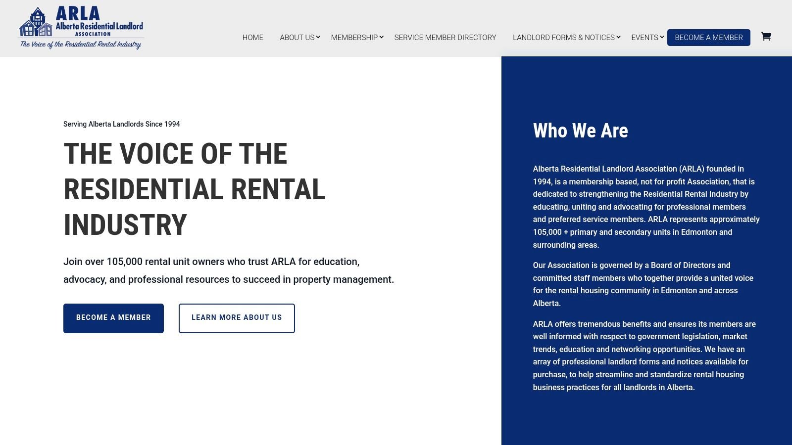 Alberta Residential Landlord Association (ARLA)